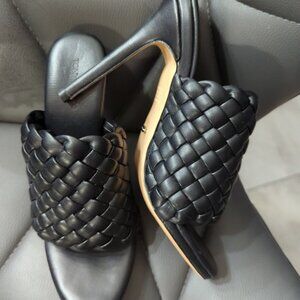 Tony Bianco Kaylee Mule in Black Leather